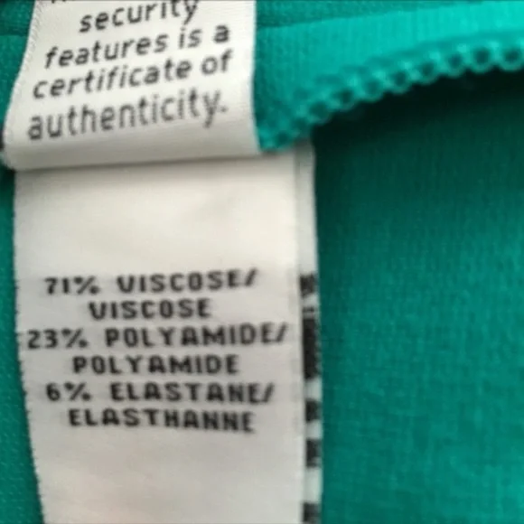 Like New Diane Von Furstenberg Turquoise Carpreena Mini Dress, size 2 - Picture 7 of 8